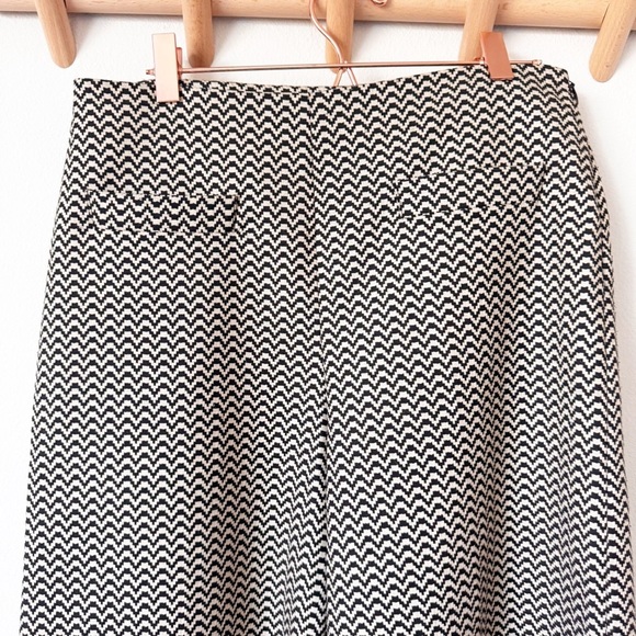 True Royal Tan and Black Print Culottes - Picture 2 of 9